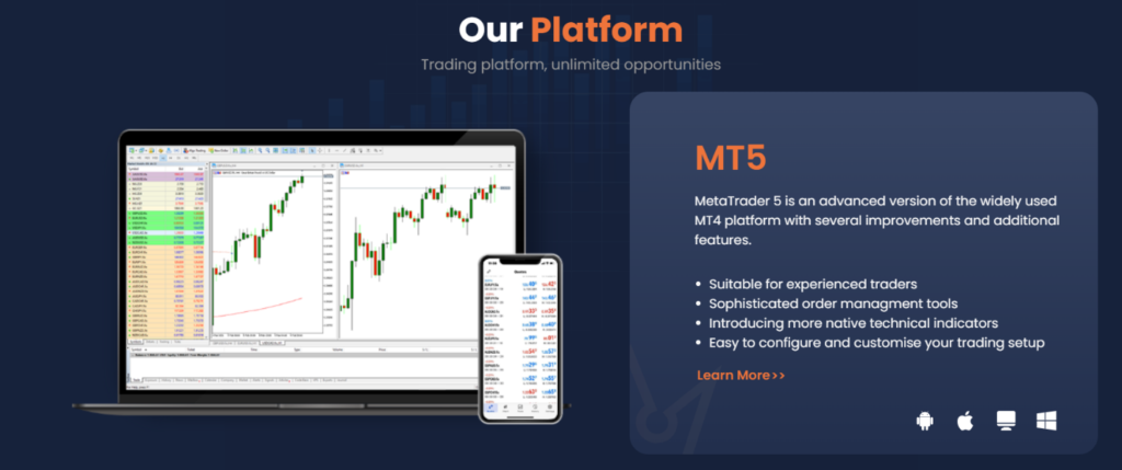 платформы брокера 