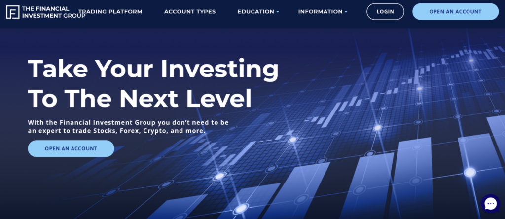 the financial investment group сайт компании 
