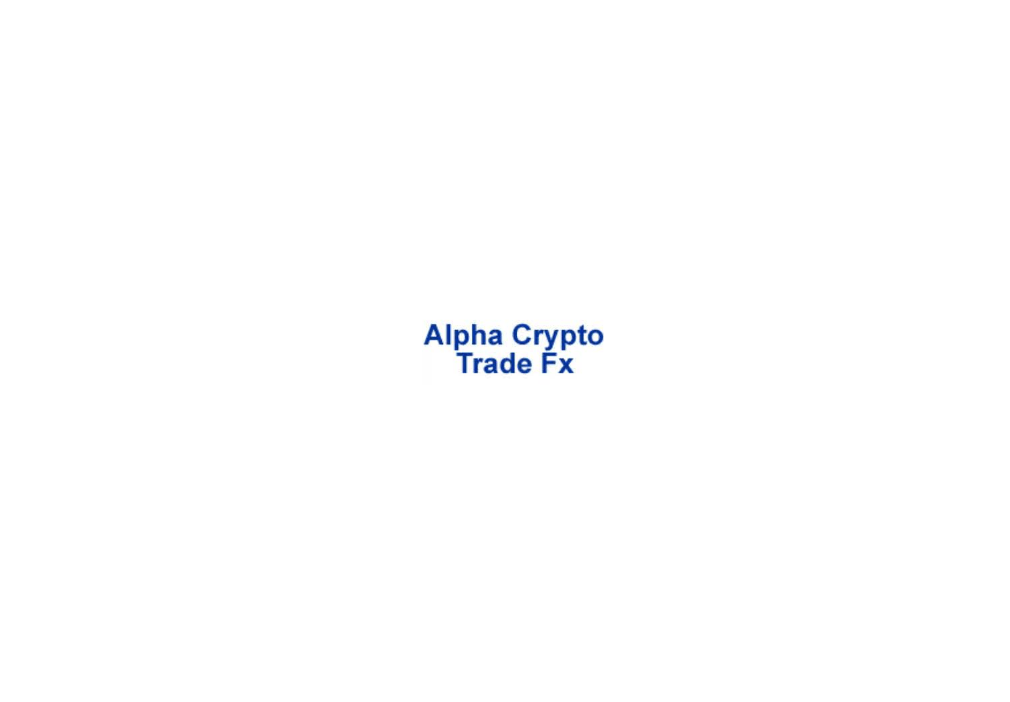 Alpha Crypto Trade Fx отзывы: аферисты без регуляции!