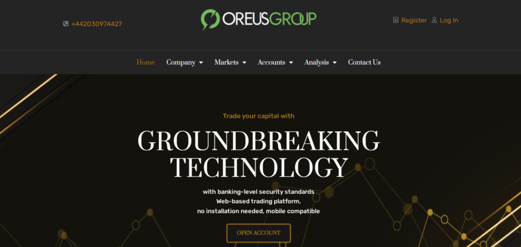 oreus group официальный сайт 